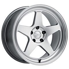 (Black Friday Sale) 18x9.5 Kansei Knp Hypersilver Machined w/ Polished Lip 5x4.5/114.3 22mm