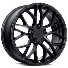 17x7.5 Katana Racing KR01 Matte Black 5x4.5/114.3 40mm