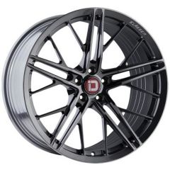 19x8.5 Klassen ID F53R Dark Graphite Machined (Flow Form) (CUSTOM)