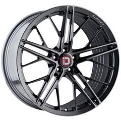 Staggered Full Set: Klassen ID F53R Dark Graphite Machined (Flow Form)