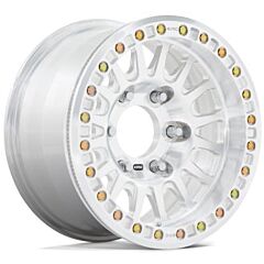 17x9 KMC KM445 Impact Forged Beadlock Raw Machined 8x6.5/165 -12mm
