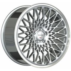 24X10 Koko Kuture Classica Silver Machined w/ Polished Lip (Flow Formed) (CUSTOM)