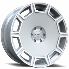 22x10.5 Koko Kuture Sicily Silver Machined Face (CUSTOM)