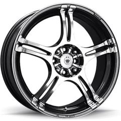 15X6.5 Incident Graphite Machined 4x100 4x4.5/114.3 40mm