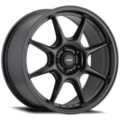17x8 Konig Lockout Gloss Black 5x4.5/114.3 43mm