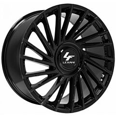 Staggered Full Set: Lexani Wraith XL Full Gloss Black