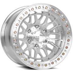 17x9 Lock Off-Road Invader Forged Beadlock Raw Machine 6x5.5/139.7 0mm
