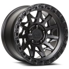 17x9 Lock Off-Road Lunatic Matte Black 6x135 1mm