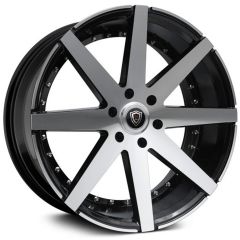 22x9.5 Marquee M3226B Gloss Black Machined 6x5.5/139.7 25mm