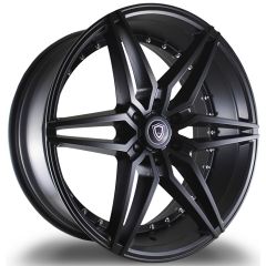 22x9.5 Marquee M3259B Satin Black 6x135 25mm