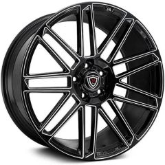 19x8.5 Marquee M3767 Gloss Black Milled 5x112 35mm