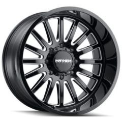 20x9 Mayhem Utopia 8114 Gloss Black Milled 8x6.5/165 0mm