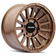 (Clearance - No Returns) 17x9 Mayhem Granite 8309 Matte Bronze 5x5/127 0mm