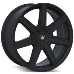 (Clearance - No Returns) 18x8 Mazzi Laguna 376 Matte Black  5x4.25/108 5x4.5/114.3 35mm