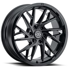 (Black Friday Sale) 22x9 Method Race MR801 Raised Gloss Black 6x5.5/139.7 20mm