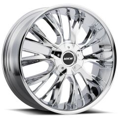 18x8 MKW M122 Chrome  5x4.5/114.3 5x120 40mm