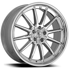 (Black Friday Sale) 20X8.5 Modern Luxury MLF14 Chrome (Flow Formed) 5x120 5x4.5/114.3 35mm
