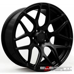 (Special Pricing) 18x8.5 MRR FS01 Matte Black (Flow Formed) (CUSTOM)