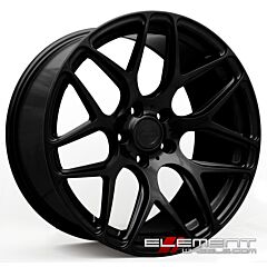 Staggered Full Set: MRR FS01 Gloss Black (Flow Formed)