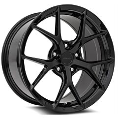 Staggered Full Set: MRR FS06 Gloss Black (Flow Formed)