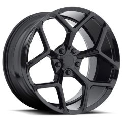 20x9 MRR M228 Camaro Z28 Replica Wheels Gloss Black 5x120 25mm