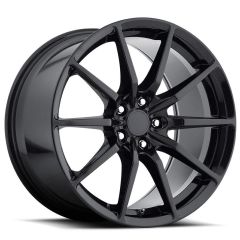 Staggered Full Set: MRR M350 GT350 Replica Gloss Black (Rotary Forged)