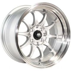 17x9 MST MT11 Silver w/ Machined Lip  5x100 5x4.5/114.3 20mm