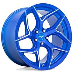 Staggered Full Set: Niche Torsion Anodized Blue Milled M268