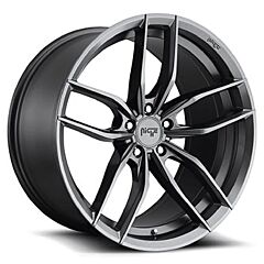 18x8 Niche Vosso Anthracite M204 5x112 42mm