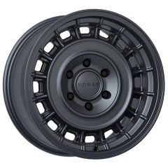16x8 Nomad Off-Road 502 Arvo Satin Black (Flow Form) 6x5.5/139.7 -10mm