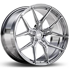 Staggered Full Set: Variant Nysa Chrome Powdercoated (Full Forged)