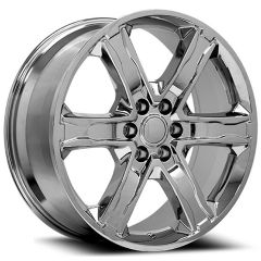 22x9.5 OE Concepts Replica 2018 Ford Stealth Chrome FD06 (Flow Formed) 6x135 44mm