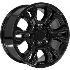 18x8.5 OE Replica Chevrolet Silverado CV65 Gloss Black 6x5.5/139.7 26mm