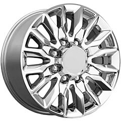 20x8.5 OE Concepts Replica 2023 Silverado 2500 Chrome G22 8x180 44mm