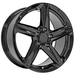 Staggered Full Set: OE Replica Corvette C7 CV02 Gloss Black