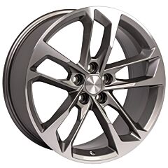 Staggered Full Set: OE Replica Chevrolet Camaro CV29 Gunmetal Machined