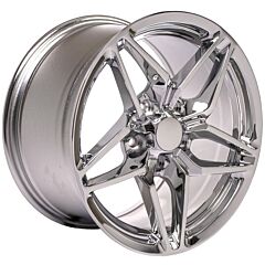 Staggered Full Set: OE Replica Corvette C7 ZR1 CV31 Chrome