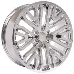 22x9 OE Replica GMC Sierra CV37 Chrome 6x5.5/139.7 28mm