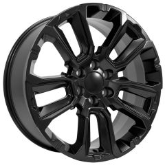 (Clearance - No Returns) 22x9 OE Replica Chevrolet Suburban 1500 CV68 Satin Black 6x5.5/139.7 28mm