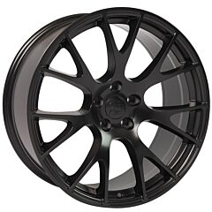 Staggered Full Set: OE Replica Dodge Hellcat DG15 Satin Black