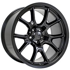 Staggered Full Set: OE Replica Dodge Challenger DG21 Satin Black