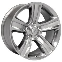 20x9 OE Replica Dodge RAM DG65 Polished w/ Satin Black 5x5.5/139.7 19mm