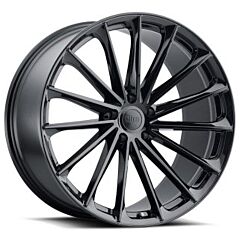 Staggered Full Set: Ohm Proton Gloss Black (Rotary Forged)