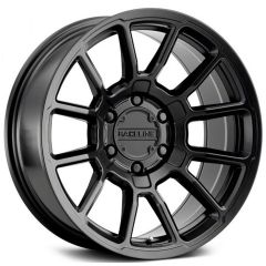 17x9 Raceline 950B Gauge Satin Black 6x5.5/139.7 -12mm