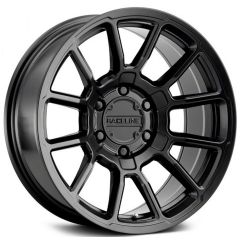 18x9 Raceline 950B Gauge Satin Black 6x5.5/139.7 18mm