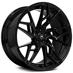 Staggered Full Set: Renzo Ascari Gloss Black 