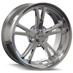 20x8.5 Ridler 606 Chrome 5x5/127 0mm