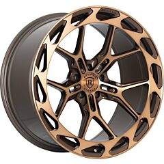 20x10 Rohana RFX19 Bronze Machined (Cross Forged) (Deep Concave) 5x120 38mm