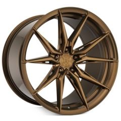 (Special Pricing) 20x11 Rohana RFX13 Brushed Bronze (Cross Forged) (Super Deep Concave) 5x112 30mm