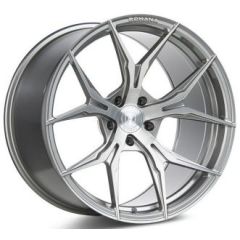 (Clearance - No Returns) 19x8.5 Rohana RFX5 Brushed Titanium (Cross Forged) 5x120 20mm